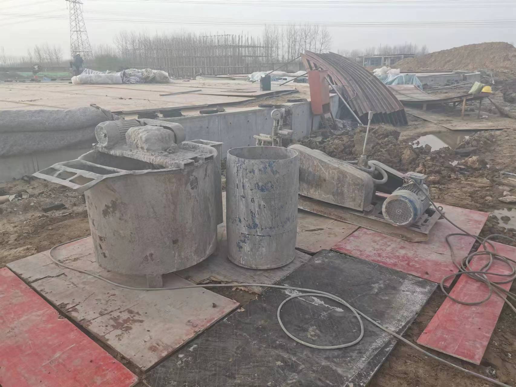 马湾镇设备基础注浆